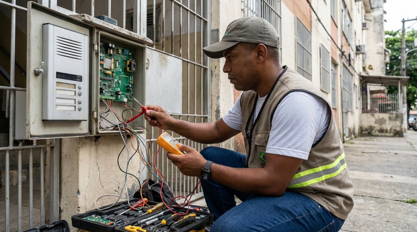 Reparo de Placa e Campainha em Vitória‑ES